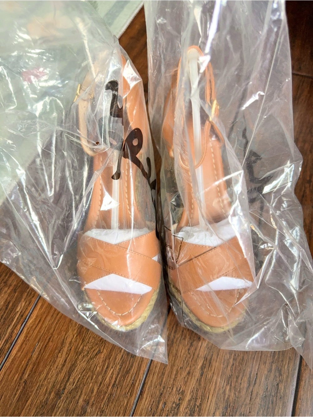Boden Tan Braided Espadrille Wedge Sandal - Picture 6 of 6